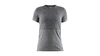 Craft Cool Comfort She RN SS W BLACK MELANGE L
