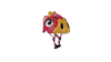 Crazy Safety Giraffe Kinderhelm ROT S 49-55