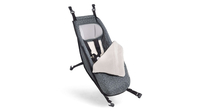 Croozer Babysitz inkl. Winter-Set GRAPHITE BLUE/WHITE