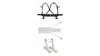 Croozer Ski-Adapter-Set SCHWARZ/GRAU