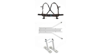 Croozer Ski-Adapter-Set SCHWARZ/GRAU
