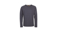 Elkline plöpp Herren Strick/Web WHITE - BLUESHADOW XXL