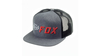 Fox Apex Snapback Hat GRY/ORG ONESIZE