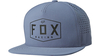 Fox Crest Snapback Hat BLUE STEEL ONE SIZE
