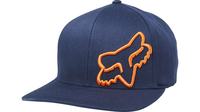 Fox Flex 45 Flexfit Hat NAVY/ORANGE L/XL