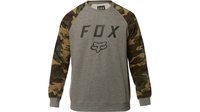 Fox Legacy Crew Fleece HEATHER GRAPHITE XL