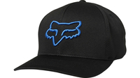 Fox Lithotype Flexfit Hat BLACK/BLUE L/XL