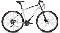 Ghost Square Cross 1.8 AL IRIDIUM SILVER/JET BLACK/STAR