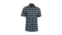 Gonso Don Herren Hemd BLACK MEL.CHECK L