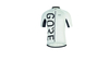 Gore C3 Brand Trikot WHITE/BLACK L