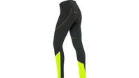 Gore C3 Damen Thermo Tights+ BLACK/NEON YELLOW 40