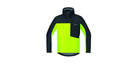 Gore C3 GTX Paclite Kapuzenjacke NEON YELLOW/BLACK S