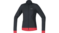 Gore C3 GWS Thermojacke Damen BLACK/HIBISCUS PINK 36