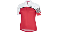Gore C7 CC Radtrikot kurzarm Damen HIBISCUS PINK / WHITE 38