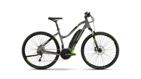 Haibike SDURO Cross 4.0 Trapez GRAU/SCHWARZ/GRÜN
