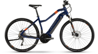 Haibike SDURO Cross 5.0 Damen BLAU/ORANGE/TITAN