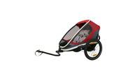 Hamax Outback Kinderanhänger ROT/GRAU/SCHWARZ