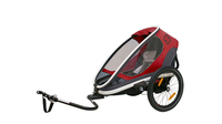 Hamax Outback One Kinderanhänger ROT/GRAU/SCHWARZ