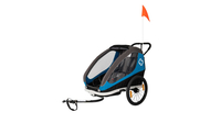Hamax Traveller Kinderanhänger PETROL BLUE/GREY