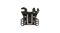Herrmans Rail Adapter Snap-In SCHWARZ