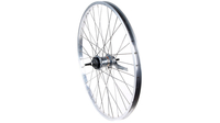 Laufrad HR 24 Zoll Shimano 3-Gang SILBER