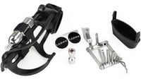 Lezyne Flow Storage Flaschenhalter BLACK