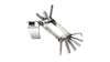 Lezyne Multitool SV-10 SILBER