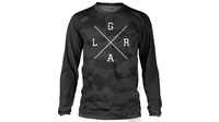 Loose Riders C/S Camo Long Sleeves CAMO RAGLAN CHARCOAL S