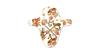 Loose Riders Mudguard Front FOREST ANIMALS