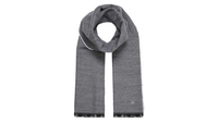 Luhta Ameli WM Woven Scarf Schal LEAD GREY ONE SIZE