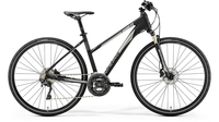 Merida Crossway L XT-Edition MATT BLACK(SHINY SILVER)