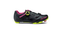 Northwave Razer MTB Schuh Damen BLACK/FUCHSIA/YELLOW FLUO 42