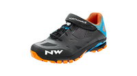 Northwave Spider 2 BLACK/BLUE/ORANGE 42