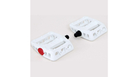 Odyssey Twistet PC BMX Pedale WEISS