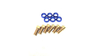 Quaxar Stainless Steel Bolzen BLAU