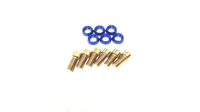 Quaxar Stainless Steel Bolzen BLAU