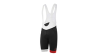 rh+ Prime Bibshort BLACK WHITE RED XXL