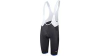rh+ Prime Evo Bibshort BLACK-BLUE CICLADI XL