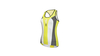 rh+ Roadie W Top WHITE FLUO YELLOW BLACK XL