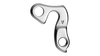 Schaltauge GH-013 inkl. Schrauben SILBER
