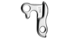 Schaltauge GH-015 inkl. Schrauben SILBER