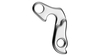Schaltauge GH-020 inkl. Schrauben SILBER