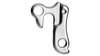 Schaltauge GH-021 inkl. Schrauben SILBER