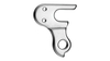 Schaltauge GH-027 inkl. Schrauben SILBER