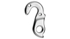 Schaltauge GH-039 inkl. Schrauben SILBER