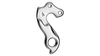 Schaltauge GH-043 inkl. Schrauben SILBER