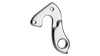 Schaltauge GH-056 inkl. Schrauben SILBER
