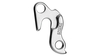 Schaltauge GH-068 inkl. Schrauben SILBER
