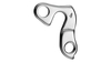 Schaltauge GH-081 inkl. Schrauben SILBER