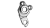 Schaltauge GH-088 inkl. Schrauben SILBER